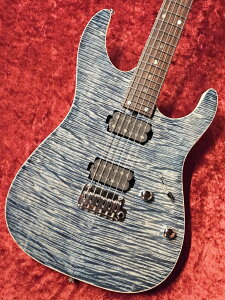 T's Guitars DST-Pro 24 5A Flame Maple -Trans Blue Denim- ��3.27�yG-CLUB �a�J�X�z