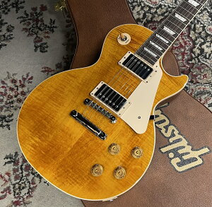 Gibson �y���ߍׂ����ǖہzLes Paul Standard 50s Figured Top Honey Amber s/n 229050052 /4.18kg�yG-CLUB �a�J�X�z