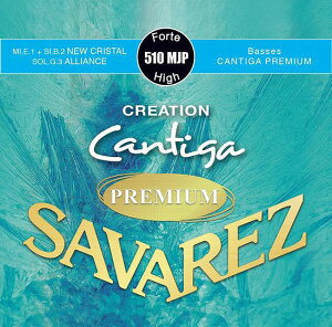 SAVAREZ 【ネコポスor ゆうパケット対象商品】510MJP CREATION/Cantiga PREMIUM High Tension【日本総本店2F在庫品】