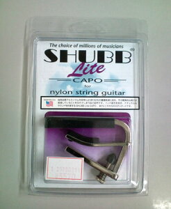 SHUBB Lite CAPO for Nylon String Guitar �V���u ���C�g�J�| �i�C�������M�^�[�p [L2] �y���{���{�X�݌ɕi�z �y�l�R�|�X�z