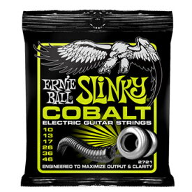 ERNIE BALL #2721 Cobalt Slinky Guitar Strings Regular (10-46)《エレキギター弦》アーニーボール/コバルトスリンキー 【ネコポス】(ご予約受付中)【ONLINE STORE】