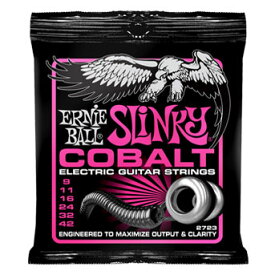 ERNIE BALL #2723 Cobalt Slinky Guitar Strings Super (09-42)《エレキギター弦》アーニーボール/コバルトスリンキー 【ネコポス】【ONLINE STORE】