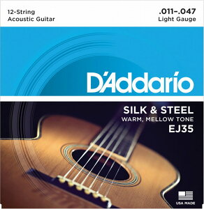 D'Addario SILK & STEEL EJ35 12-String / Silverplated Wound __I [12] (AR[XeBbNM^[) (lR|X)