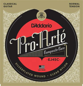 D'Addario EJ45C Pro-Arte Composite, Normal Tension�s�N���V�b�N�M�^�[���t �y�l�R�|�X�z