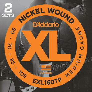 D'Addario EXL160TP Nickel Round Wound - Twin Packs 《ベース弦》 ダダリオ