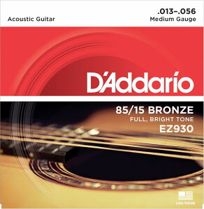 D'Addario 85/15 AMERICAN BRONZE EZ930 American Bronze,Medium __I (AR[XeBbNM^[) (lR|X)