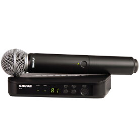 SHURE BLX Wireless BLX24/PG58 《BLX ハンドヘルドシステム　with PG58 Mic Head/ワイヤレスシステム》【送料無料】【ONLINE STORE】