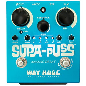 Way Huge Electronics Supa-Puss Analog Delay �kWHE707�l�s�G�t�F�N�^�[/�A�i���O�f�B���C�t�y���������z(���\���t��) �yONLINE STORE�z