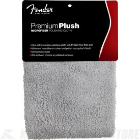 Fender Premium Plush Microfiber Polishing Cloth, Gray 《クロス》【ONLINE STORE】