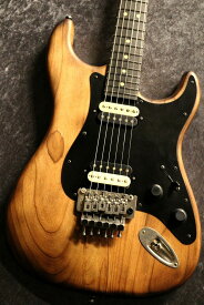 Luxxtone Guitars 【メーカー説明ページ】Choppa S 2H Floyd Alder/Ebony Burnt and Carred Matte #628【バーズアイネック】【福岡ミーナ天神店】