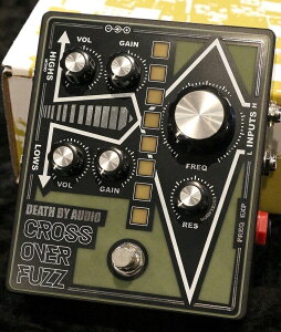 DEATH BY AUDIO CROSSOVER FUZZ �y�������X�v���b�g�t�@�Y�}�V���z�y���[�\/���������z�y�����~�[�i�V�_�X�z