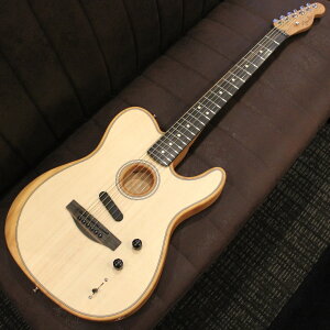 Fender �y���Z�Z�[���zAmerican Acoustasonic Telecaster Natural ��S/N:US253239A��y�����~�[�i�V�_�X�z