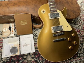 Gibson Custom Shop 【一推しモデル】Japan LTD 1957 Les Paul Gold Top Faded Cherry Back VOS(#731358) Double Gold≒4.10kg【G-CLUB 渋谷店】