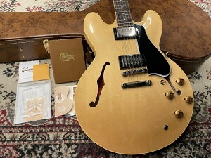 yMOobOĂIWP[XLy[zGibson Custom Shop Historic Collection 1959 ES-335 Reissue VOS (#A930791) Vintage Natural 3.65kgyG-CLUB aJXz