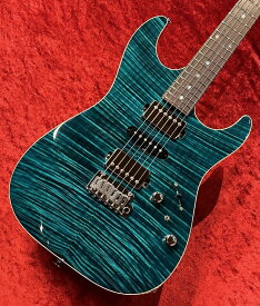 T's Guitars DST-22 "5A Exotic Maple Top / Honduras Mahogany Body" -Teal Green-【Custom Order Model】【G-CLUB 渋谷店】