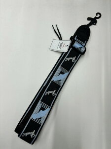 Fender 2" Monogrammed Straps Black/Light Grey/BlueyG-CLUBaJwebz