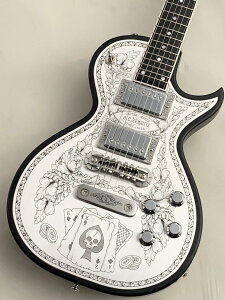 Zemaitis MFG-AC-24 Aces & Eights - Black - #JGA25062y3.90kgzyG-CLUB aJXz