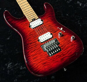 Charvel Pro-Mod Plus San Dimas Style 1 HH FR CM -Sangria Burst-3.773Kg #MC25000606yG-CLUB aJXz