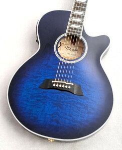 Takamine y1{zCUSTOM TSP178AC Quilt Blue BurstyɖAAALgCvzyGARzy48񖳋zyG-CLUB aJXz