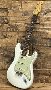 Fender Custom Shop Custom Build 1960 Stratocaster Journeyman Relic -Aged Olympic White- 3.59kg #CZ578768yG-CLUB aJXz