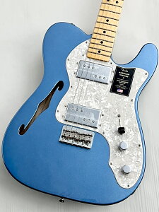 Fender American Vintage II 1972 Telecaster Thinline Lake Placid Blue #V14596 3.58kgyG-CLUB aJXz