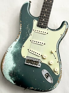 Fender Custom Shop yExperience Wf!z1961 Stratocaster Heavy Relic Sherwood Green Over Surf Green 3.61kgyG-CLUB aJXz