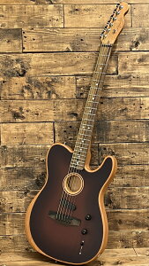 Fender American Acoustasonic Telecaster All-Mahogany Bourbon Burst #US242044A 2.26kgyG-CLUB aJXz