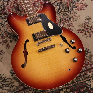 Epiphone �y�ɏ�ی́zES-335 Figured ~ Raspberry Tea Burst~ #25091512638 ��3.62kg�yG-CLUB �a�J�X�z