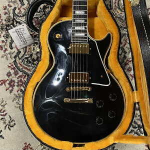 Gibson Custom Shop �y�ɏ�g�[���z1957 Les Paul Custom Reissue 2-Pickup Ebony VOS s/n 751768 [4.27kg]�yG-CLUB �a�J�X�z