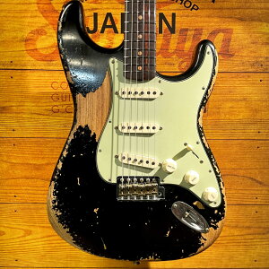 Fender Custom Shop 1963 Stratocaster Super Heavy Relic -BLACK- ��3.33kg #CZ588687�yG-CLUB �a�J�X�z