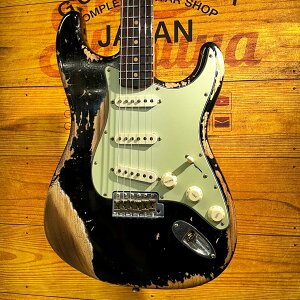 Fender Custom Shop 1963 Stratocaster Super Heavy Relic -BLACK- ��3.46kg #CZ588962�yG-CLUB �a�J�X�z
