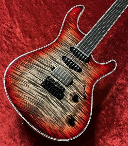 MAYONES Regius V24 6 -Trans Jeans Black Red Burst Gloss-�yG-CLUB �a�J�X�z