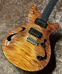 T's Guitars Arc-Hollow24 -Brown Wake Surf- ��2.884Kg �yG-CLUB �a�J�X�z
