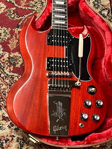 Gibson yNEWz SG Standard '61 Faded Maestro Vibrola Vintage Cherry Satin #221050289 [2.94kg][]yG-CLUB TOKYOz