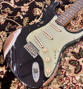 Fender Custom Shop 1960 Stratocaster Heavy Relic - ABLK/OLW [3.6kg] #CZ588087yG-CLUB UMEDAz