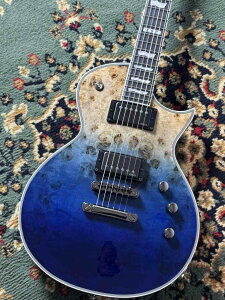 E-II EC BM Blue Natural Fade ECLIPSE 6 Burl Maple TOP / EMG PU yOEG-914zyG-CLUB UMEDAz