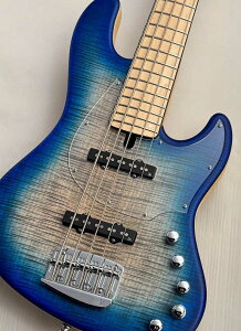 MAYONES Jabba Custom 5 -Trans Jeanes Black 3Tone Blue Burst Matt- y4.27kgzyG-CLUB UMEDAz