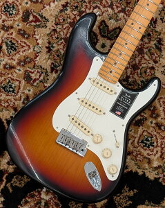 Fender American Ultra Luxe Vintage '50s Stratocaster 3-Color SunburstyG-CLUB UMEDAz