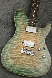Sugi Custom Order DS496IR 6A Quilt Maple/HM/Ash Emerald Green Fade #S250136 �y���[�Y�w�z�y���n�I��ށz�yG-CLUB UMEDA�z