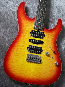 T's Guitars T's DST-Pro24 HSH 5A Quilt Maple Top/Ash Back/Ebony FB/Cherry Sunburst�y�I��i�z�y���ۃg�b�v�z�yG-CLUB UMEDA�z