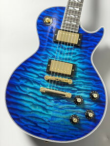 Gibson Custom Shop 1968 Les Paul Custom 7A Quilt Top 5PC Neck Trans Blue Burst Gloss #600788 [4.34kg]�yG-CLUB UMEDA�z
