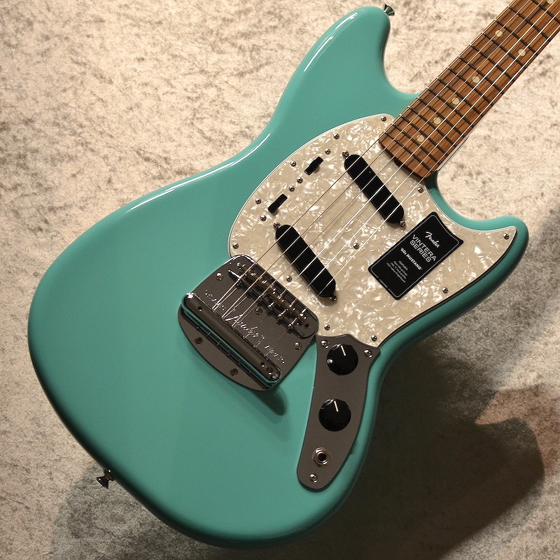 Fender Vintera '60s Mustang Pau Ferro Fingerboard ～Seafoam Green～ #MX21243215 【3.28kg】【池袋店】 エレキギター