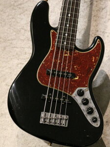 Fender Custom Shop Custom Built Custom Classic Jazz Bass V Journeyman Relic -Black-y4.32kgzyrܓXz
