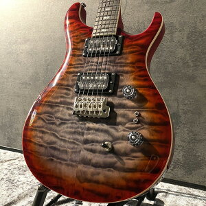 Paul Reed Smith(PRS) �y�_�C�̂悤�ȖۖځzSE Custom24-08 Quilt Package Charcoal Cherry Burst�y#H013894�z�y3.46kg�z�y�r�ܓX�z