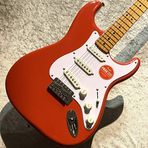Squier by Fender Fender Classic Vibe '50s Stratocaster Maple Fingerboard �`Fiesta Red�` #ISSK25002913�y3.37kg�z�y�r�ܓX�z
