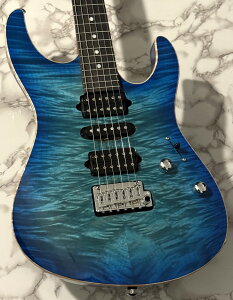 Suhr Custom Modern Bahama Blue Burst�y1�s�[�X�{�f�B�z�y�G���W�F���L���g�g�b�v�z�y3.41kg�z�y�r�ܓX�z