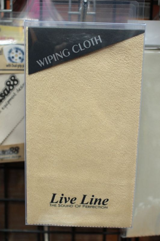 [並行輸入品] ライブライン 《クロス》 LiveLine WIPING SHOP 贈り物 クロサワ楽器池袋店WEB CLOTH