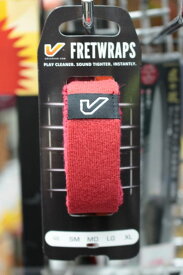 GRUV GEAR FretWraps FW-1PK-RED-MD 1-Pack, Red, Medium [WEB特価] 《ギター/ベース用ミュート》【クロサワ楽器池袋店WEB SHOP】