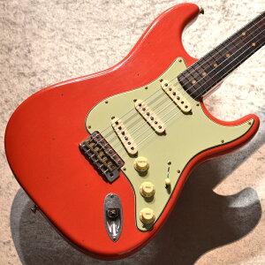 yVizFender Custom Shop 1960 Stratocaster Journeyman Relic `Aged Fiesta Red` #CZ574337 y3.51kgzyrܓXz