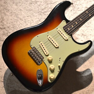 yVizFender Custom Shop Custom Collection 1963 Stratocaster Journeyman Relic CC Hardware `3-Color Sunburst` #CZ577248 y3.54kgzyrܓXz